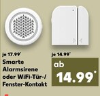 Smarte Alarmsirene für 14,99 € bei Kaufland im Angebot Smarte Alarmsirene im aktuellen Kaufland Prospekt