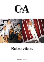 Catalogue C&A à Aix-en-Provence, avec 11 pages Prospectus C&A à Aix-en-Provence, "Rétro vibes", 11 pages, 16/09/2022 - 31/10/2022