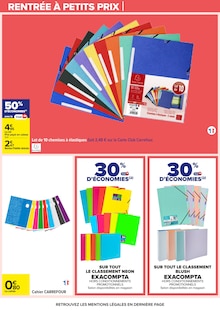 Promo Clairefontaine dans le catalogue Carrefour du moment à la page 73