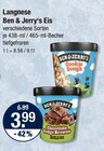 Ben & Jerry's Cookie Dough oder Chocolate Fudge Brownie von Langnese im aktuellen V-Markt Prospekt für 3,99 €