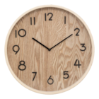 Horloge Ivana bois - Maxi Bazar à Sarcelles Horloge Ivana bois en promo chez Maxi Bazar Sarcelles à 19,99 €