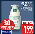 EDEKA - Salatsauce Angebot im Prospekt Salatsauce bei EDEKA im Prospekt "" für 1,99 €