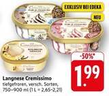 Cremissimo Bourbon Vanille bei EDEKA im Geislingen Prospekt für 1,99 €