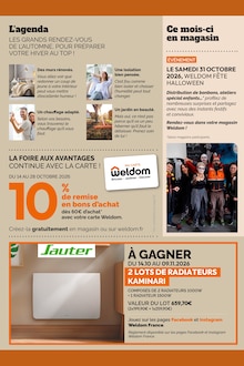 Catalogue Weldom à Saint-Hippolyte-du-Fort cette semaine, valable du 14/10/2026 au 09/11/2026 Prospectus Weldom à Saint-Hippolyte-du-Fort, "La foire de l'habitat", 12 pages de promos valables du 14/10/2026 au 09/11/2026