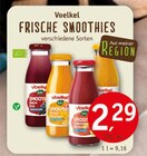 Frische Smoothies von Voelkel im aktuellen Erdkorn Biomarkt Prospekt