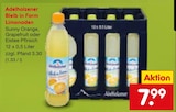 Bleib in Form Limonaden Sunny Orange im Netto Marken-Discount Prospekt Bleib in Form Limonaden Sunny Orange von Adelholzener im aktuellen Netto Marken-Discount Prospekt für 7,99 €