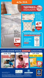 Bett im ALDI SÜD Prospekt in Mainz Aktueller ALDI SÜD Prospekt mit Bett, "Gutes für Alle.", Seite 25