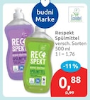 Respekt von budni Marke für 0,88 € bei budni im Angebot Respekt von budni Marke im aktuellen budni Prospekt
