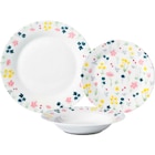 Service vaisselle 18 pièces en porcelaine - CARREFOUR HOME - Carrefour à Malakoff Service vaisselle 18 pièces en porcelaine - CARREFOUR HOME en promo chez Carrefour Malakoff à 19,99 €