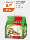 Katzenstreu im Angebot bei Müller in Ettlingen Katzenstreu Angebote von CAT'S BEST bei Müller Ettlingen für 6,99 €