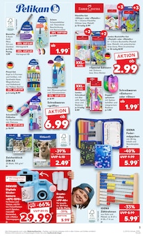 Schreibwaren im Kaufland Prospekt "Aktuelle Angebote" mit 44 Seiten (Leipzig)