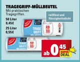Tragegriff-Müllbeutel 50 Liter im Angebot bei E center in Heidelberg Tragegriff-Müllbeutel 50 Liter Angebote bei E center Heidelberg für 0,45 €