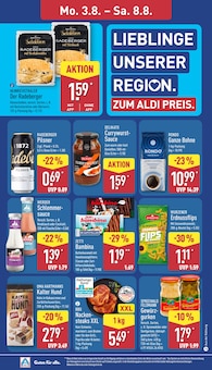 ALDI Nord Prospekt der aktuellen Woche, gültig von 03.08.2026 bis 08.08.2026 Aktueller ALDI Nord Prospekt "Aktuelle Angebote" mit 40 Seiten