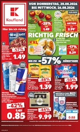 Kaufland Prospekt für München: "Hier bin ich richtig", 52 Seiten, 20.08.2026 - 26.08.2026