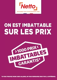 Prospectus Netto à Laroque-Timbaut: "ON EST IMBATTABLE SUR LES PRIX", 1} page, 03/06/2026 - 03/07/2026
