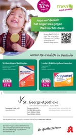 mea - meine apotheke Apotheken Prospekt der aktuellen Woche mit 4 Seiten, gültig von 01.12.2025 bis 31.12.2025, in Konzell und Umgebung Aktueller mea - meine apotheke Apotheken Prospekt in Konzell und Umgebung, "Unsere Dezember-Angebote" mit 4 Seiten, 01.12.2025 - 31.12.2025