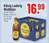 Weißbier im Angebot bei Trinkgut in Dormagen Weißbier Angebote von König Ludwig bei Trinkgut Dormagen für 16,99 €