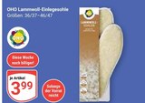 Lammwoll-Einlegesohle Angebote von OHO bei GLOBUS Altenburg