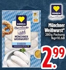 Münchner Weißwurst im Angebot bei EDEKA in Germering Münchner Weißwurst Angebote von EDEKA bei EDEKA Germering für 2,99 €