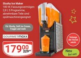 Slushy Ice Maker Angebote von GOURMETmaxx bei GLOBUS Erfurt für 179,00 €