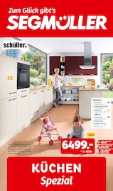 Segmüller Pulheim Prospekt der aktuellen Woche, gültig von 19.07.2026 bis 06.09.2026 Aktueller Segmüller Pulheim Prospekt "Zum Glück gibt’s Segmüller - Küchen Spezial" mit 14 Seiten