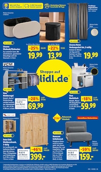 Kleiderschrank im aktuellen Lidl Prospekt (Regensburg) Kleiderschrank im Lidl Prospekt "LIDL LOHNT SICH" mit 67 Seiten (Regensburg)