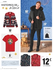 Manteau Homme Angebote im Prospekt "JOYEUX NOËL & MEILLEURS PRIX : TEXTILE" von Carrefour auf Seite 6