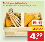 Aktuelles Zierkürbisse in Spankorb Angebot bei Netto Marken-Discount in Offenbach (Main) ab 4,99 €
