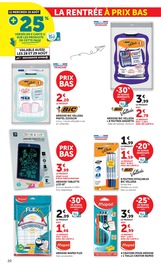Promos Tablette dans le catalogue "LES PRIX BAS Spécial rentrée" de Hyper U Tablette en promo dans le catalogue Hyper U à la page 20