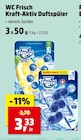 Kraft-Aktiv Duftspüler im Angebot bei Thomas Philipps in Ulm Kraft-Aktiv Duftspüler Angebote von WC Frisch bei Thomas Philipps Ulm für 3,33 €