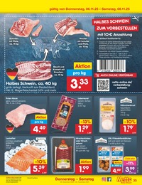 Halbes Schwein Angebot & Preis im aktuellen Netto Marken-Discount Prospekt Halbes Schwein Angebot im aktuellen Netto Marken-Discount Prospekt auf Seite 39