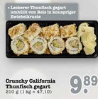 Crunchy California Thunfisch gegart Angebote bei E center Ettlingen für 9,89 €