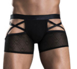 Boxer Jockstrap Lanières Noir à espaceplaisir dans Lyon Boxer Jockstrap Lanières Noir à espaceplaisir dans Lyon