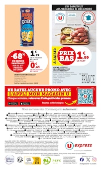 Promotion Champagne dans le prospectus U Express, valable du 27/12/2025 au 04/01/2026 Promo Champagne dans le catalogue U Express du moment à la page 14