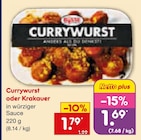 Currywurst Angebote bei Netto Marken-Discount Baden-Baden für 1,69 €