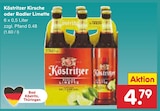 Köstritzer Kirsche oder Radler Limette im Angebot bei Netto Marken-Discount in Weimar Köstritzer Kirsche oder Radler Limette Angebote von Köstritzer bei Netto Marken-Discount Weimar für 4,79 €