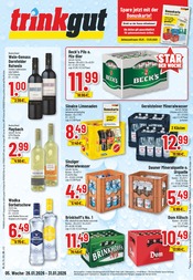 Wodka im Trinkgut Prospekt in Monheim Aktueller Trinkgut Prospekt mit Wodka, "Aktuelle Angebote", Seite 1