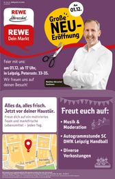REWE Prospekt "Dein Markt" für Leipzig, 35 Seiten, 27.11.2023 - 02.12.2023 REWE Prospekt "Dein Markt" für Leipzig, 35 Seiten, 27.11.2023 - 02.12.2023