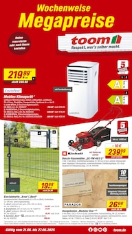 Zaun Sichtschutz Angebot im aktuellen toom Baumarkt Prospekt auf Seite 1