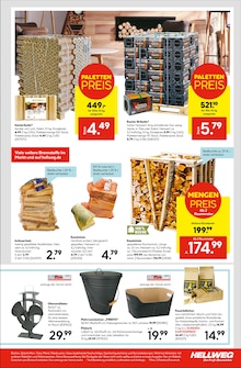 Kaminholz Angebot im aktuellen Hellweg Prospekt auf Seite 5