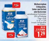 Schlagsahne bei Marktkauf im Burgstädt Prospekt für 1,29 €