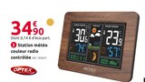 Promo Station météo couleur radio contrôlée à 34,90 € dans le catalogue Mr. Bricolage à Ruoms