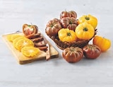 Tomate côtelée jaune/noire ou tomate allongée cœur à Super U dans Bellegarde Tomate côtelée jaune/noire ou tomate allongée cœur à Super U dans Bellegarde