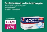 ACC akut 600 mg bei mea - meine apotheke im Prospekt "" für 11,95 €