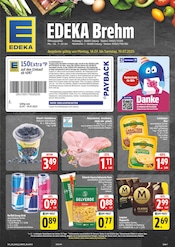 Red Bull im EDEKA Prospekt in Coburg Aktueller EDEKA Prospekt mit Red Bull, "Wir lieben Lebensmittel!", Seite 1