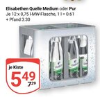 Medium im Angebot bei GLOBUS in Wetzlar Medium Angebote von Elisabethen Quelle bei GLOBUS Wetzlar für 5,49 €