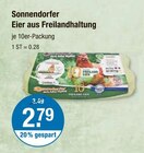 Eier aus Freilandhaltung Angebote von Sonnendorfer bei V-Markt München für 2,79 €