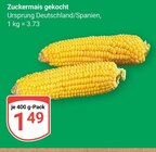 Zuckermais gekocht im Angebot bei GLOBUS in Erlangen Zuckermais gekocht Angebote bei GLOBUS Erlangen für 1,49 €