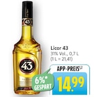 Licor 43 Angebote von Licor 43 bei E center Leonberg für 14,99 €