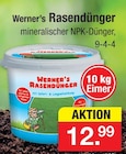 Rasendünger Angebote von Werner's bei Zimmermann Mainz für 12,99 €